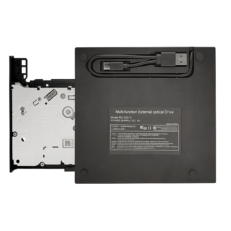 Внешний USB-привод типа C 3.0 Move «семь в одном», многофункциональный DVD/CD-привод, универсальный компьютер