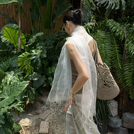 丝巾;围巾;披肩