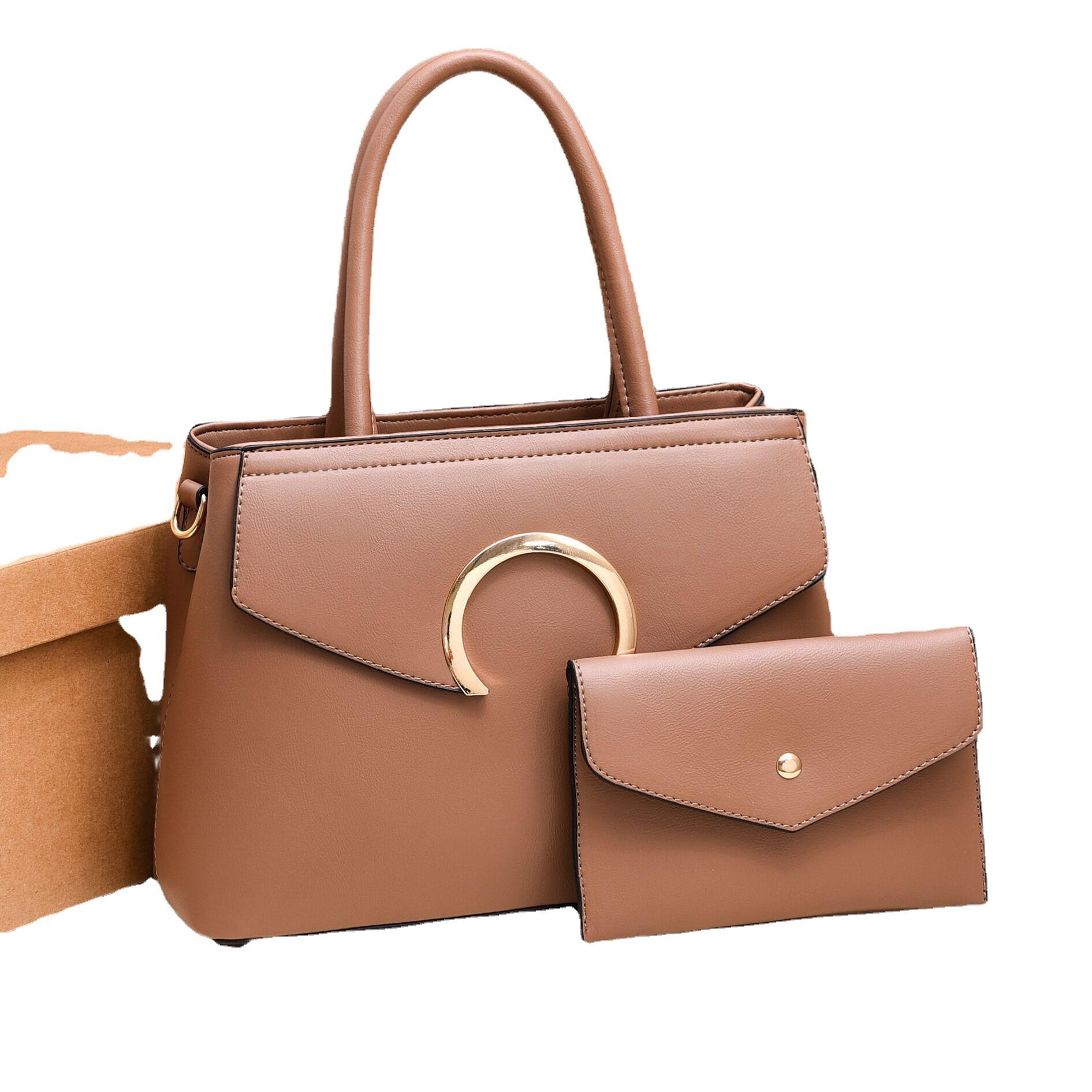 【Bolsos de Mujer para Comercio Exterior】Bolso de Mano de Mujer 2025, Nuevo y Moderno, de Gran Capacidad, Estilo Europeo y Americano, Bolso Bandolera de un Solo Hombro