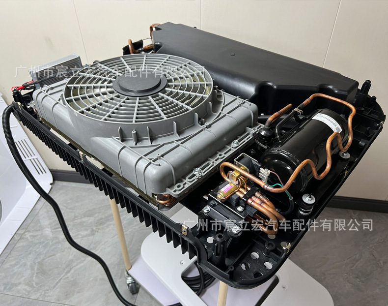 Manufacturer's New Car Heating and Cooling Electric Air Conditioner 12V24V Dual Temperature Roof Truck Rv Dining Car Parking Air Conditioner
