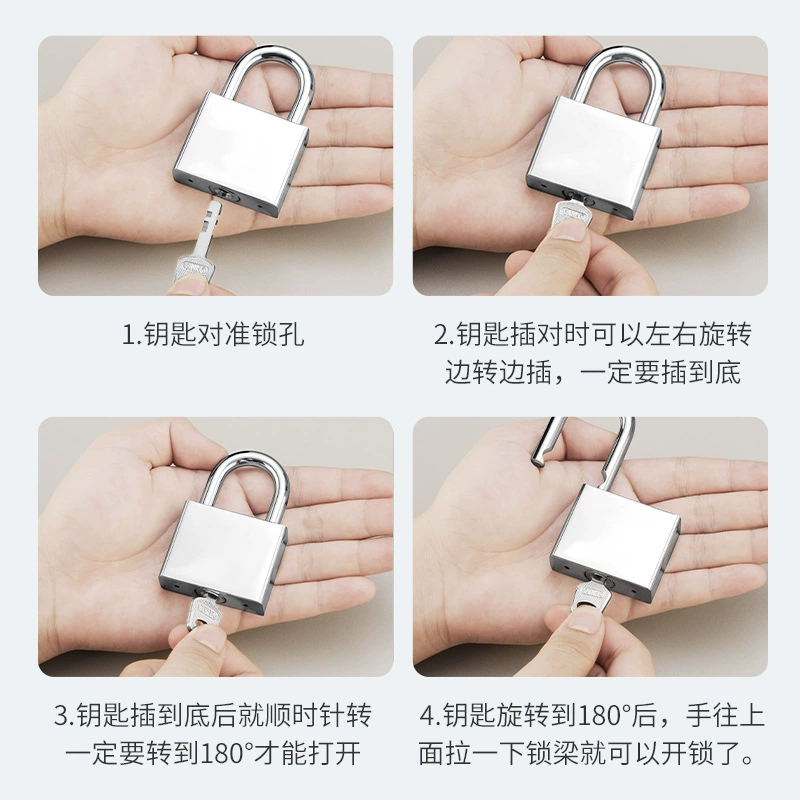 Источник фабрика замок padlock открытие против кражи, водостойкий, ржавчина, анти-растрескивание замок, дверной замок, бытовой маленький замок головка жилого общежития
