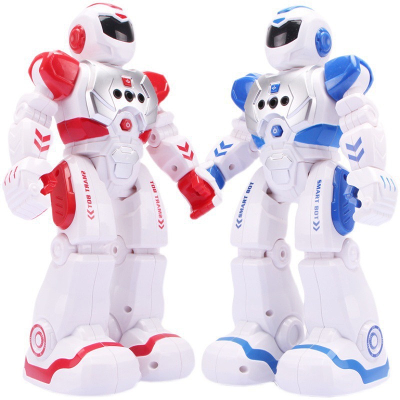 Control remoto Danza policial robot diálogo inteligente canto música danza gestos programables bebé niño transfronterizo