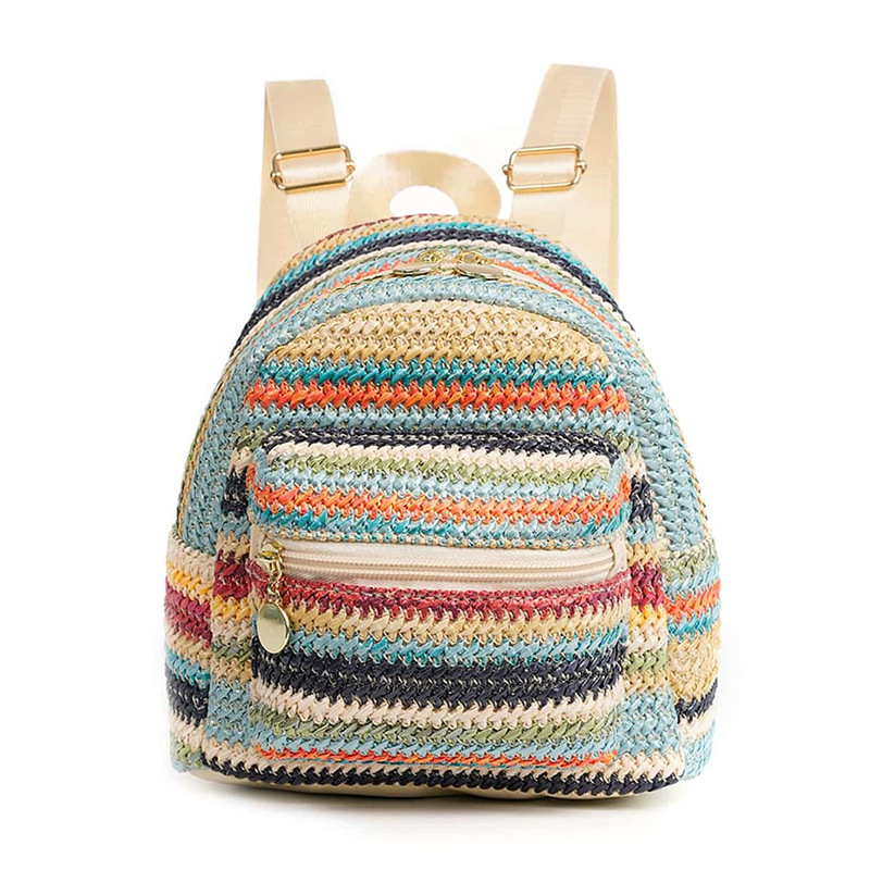 Color Block Casual Daily Kids Backpack display picture 1