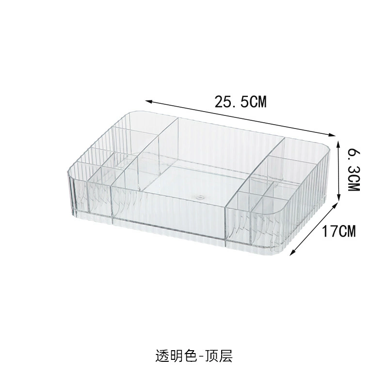 Table storage box, cosmetic plastic storage system, lipstick for skin care