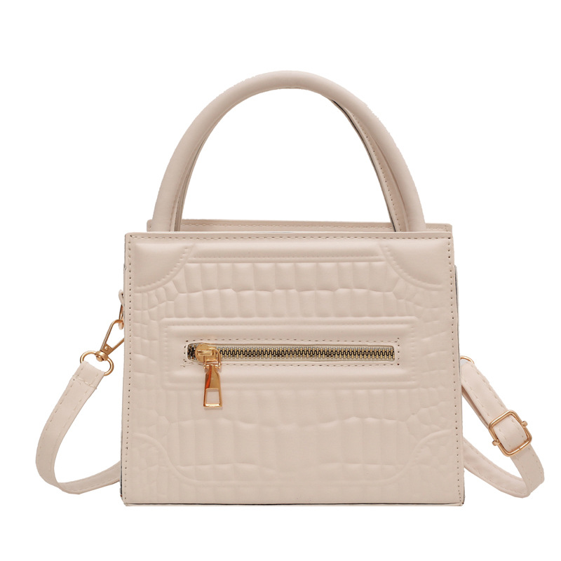 2023 nuevo bolso de las mujeres moda hombro axila bolso de las mujeres casual de gran capacidad color sólido cocodrilo patrón bolsa de mensajero