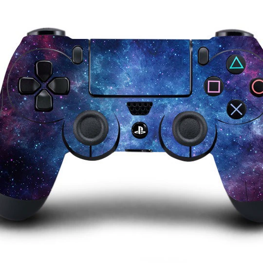 Подходит для PS4 рукоятки пленка, прозрачное складское место, безупречная пленка производитель прямой волос наклейка цветная наклейка случайный 0.5