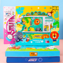 小学生开学文具套装儿童橡皮礼盒幼儿园用品圣诞礼品学生套装9910