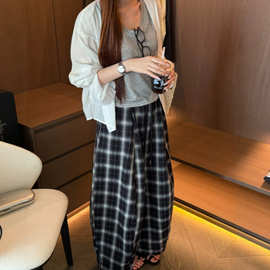 不退换墨0529防晒衣背心吊带阔腿裤三件套套装欧货女装