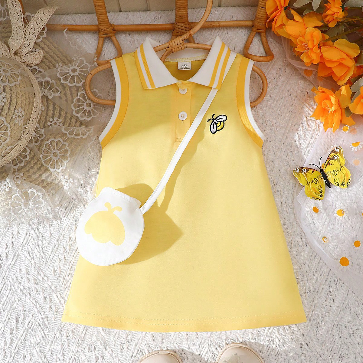 Summer Baby Girl Vest Sleeveless Skirt Kidsren's Skirt Girls Dress Skirt Baby Category a Summer Cross-Border