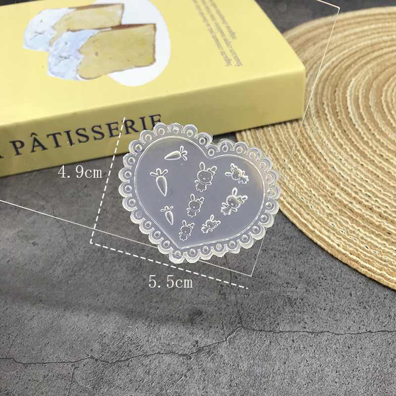 跨境批发蝴蝶结硅胶美甲模具立体链条串珠浮雕花纹穿戴甲装饰工具|undefined