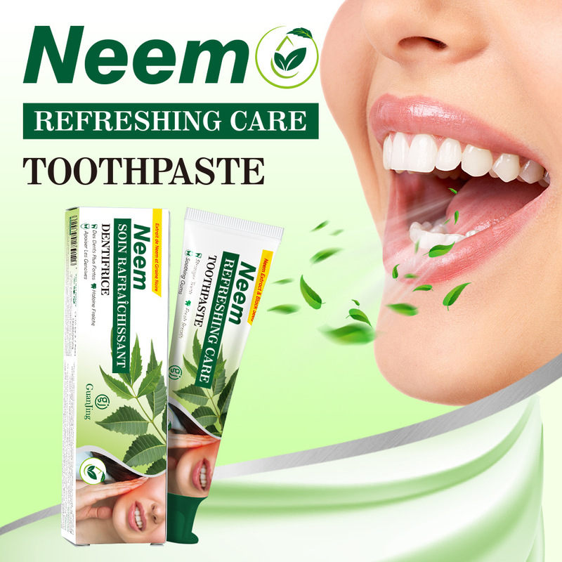 Cross-Border Disaar Natural Neem Toothpaste Removes Tooth Stains, Freshens Oral Cavity, Protects Gums, Neem Toothpaste Factory Wholesale