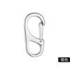 D3 concise mini D -shaped buckle keychain Fast hook hook climbing buckle EDC portable tool hot sales