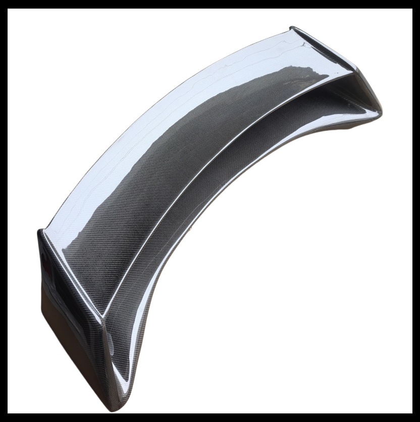 Suitable for Nissan 370zZ34 large rear spoiler, carbon fiber/glass fiber rear roof spoiler, vertical fixed wind spoiler, car rear spoiler