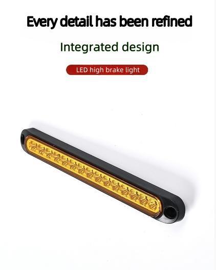 15Led High-Mounted Brake Tail Light 12V24V Car Trailer Tail Light Led Truck Tail Light Truck X20