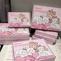 Симпатичная коробка Mikko с высоким уровнем лица ветра девушка сердце коробка кот день рождения подарок студент Gu карта упаковка
