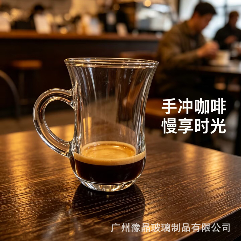 Yu Jing Thickened Glass Turkey Black Tea Cup Heat Resistant Tea Cup Transparent Coffee Cup Lang Xu Belt Flower Tea Cup 6 Yu Jing Thickened Glass Turkey Black Tea Cup Heat Resistant Tea Cup Transparent Coffee Cup Lang Xu Belt Flower Tea Cup 6