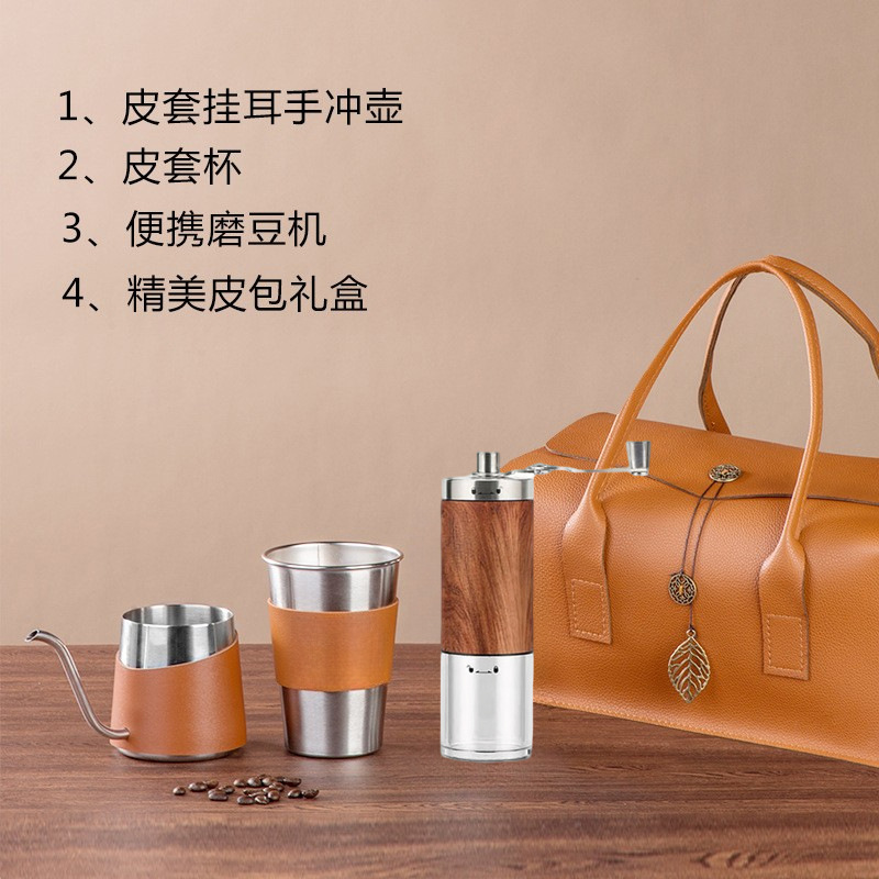 Cafetera Artesanal como Regalo Empresarial para Clientes, Cafetera Artesanal de Lujo Ligero para Mocha, Regalo Promocional