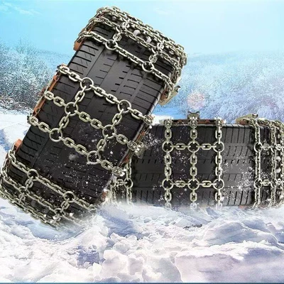 Tires, Thickened Snow Anti-Skid Chains, Tire snow chain