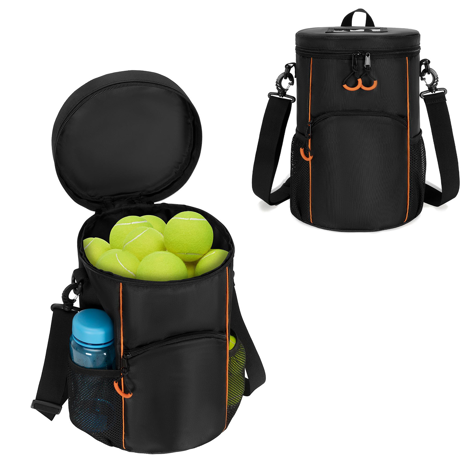 Amazon's Best-Selling Tennis Storage Bag, Portable with Zipper, Suitable for Outdoor Court Tennis Accessories