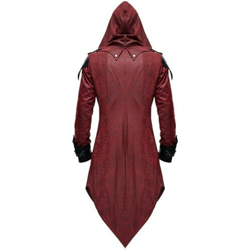 Пиджак-анорак trench coat ретро, куртка, Amazon, европейский стиль, косплей, хэллоуин