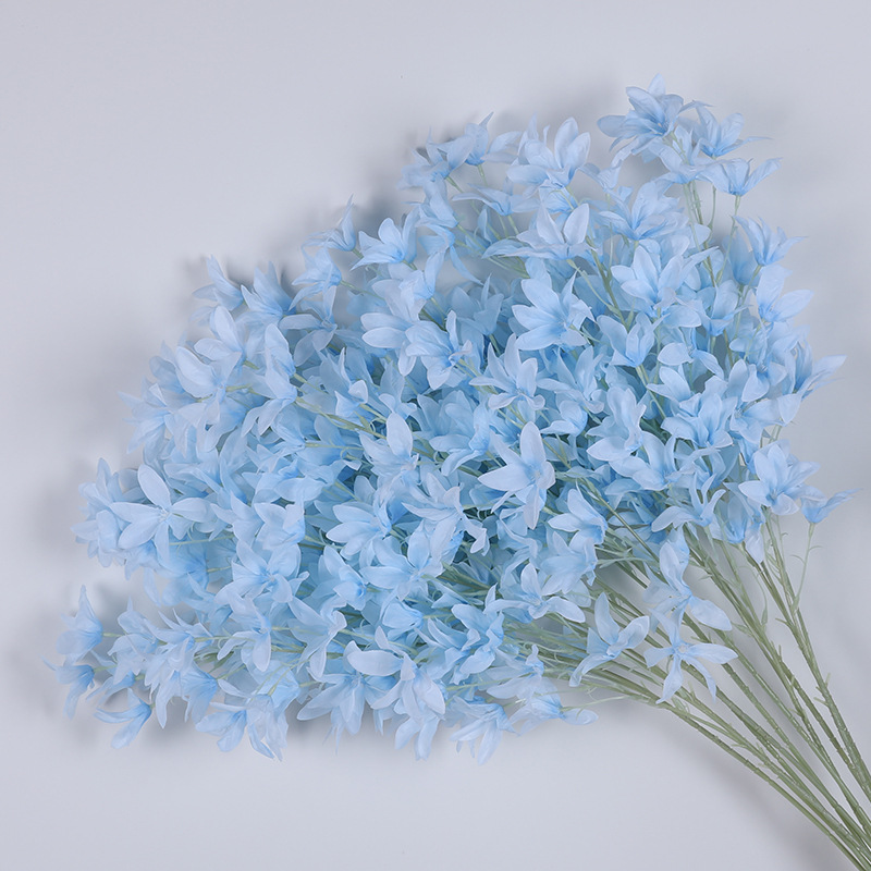 Simulated Sayuri Wedding Flower Arrangement Flower Arrangement Fragrant Snow Orchid Ceiling Wedding Decoration Artificial Flower Oncidium