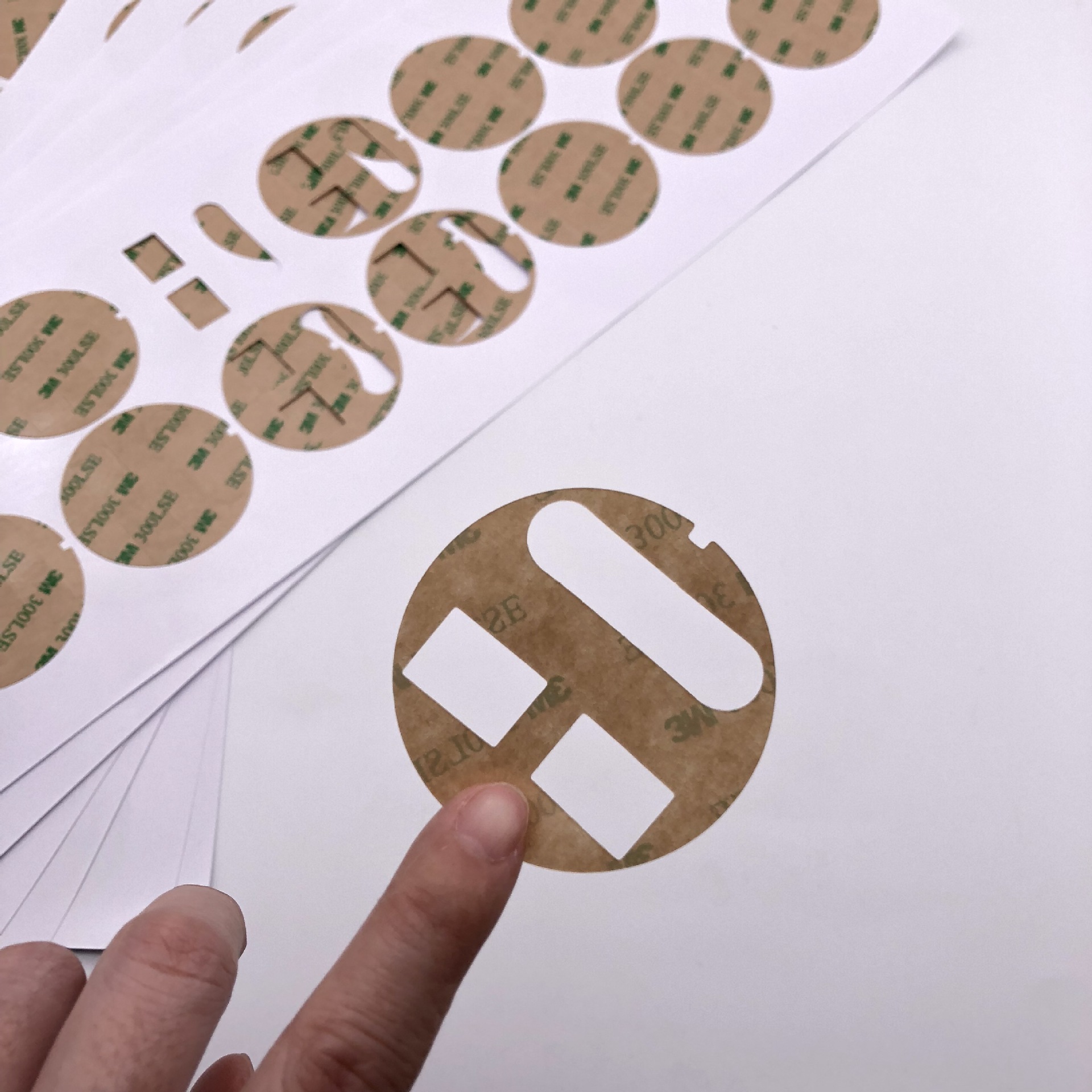 Double-sided Adhesive Thin Pure Adhesive Film PET Double-sided Adhesive Double-sided Protective Paper Removable Adhesive Customization