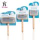 Pet comb wholesale dog cat hair removal brush beautician Beech wooden handle comb hair pull beauty dog brush