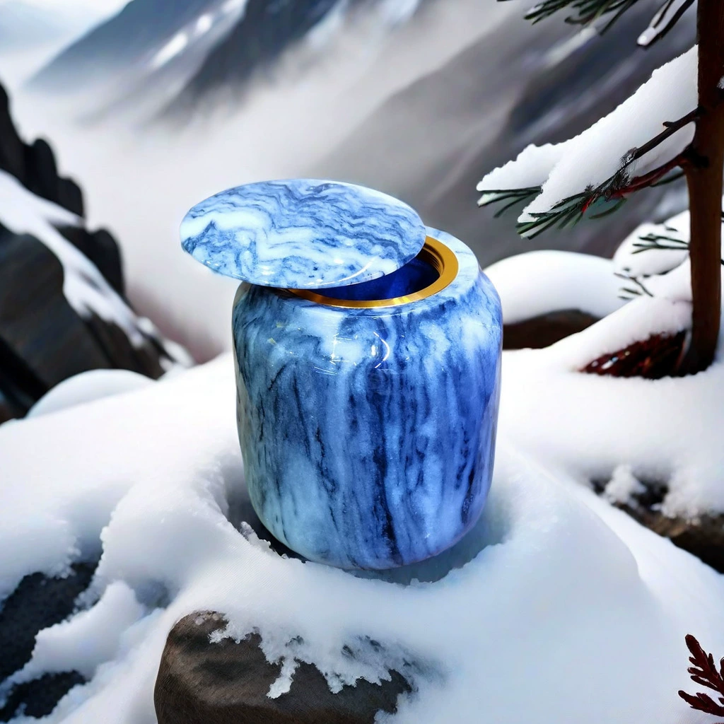 Урна для праха, похоронные принадлежности, герметичная влагостойкая емкость для хранения праха, спецификации могут быть изменены по индивидуальному заказу, производитель мрамора