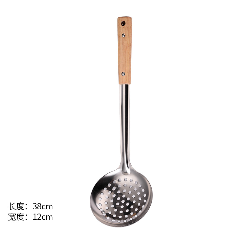 2핀 원목 손잡이 소쿠리(12cm)