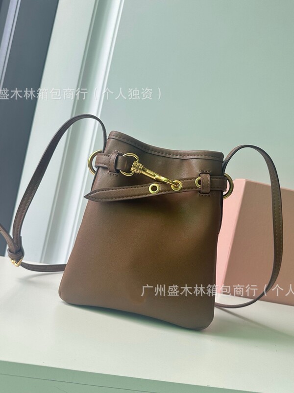 跨境外单Aventure双M羊皮福袋mini水桶包小众百搭休闲斜挎包女包|undefined