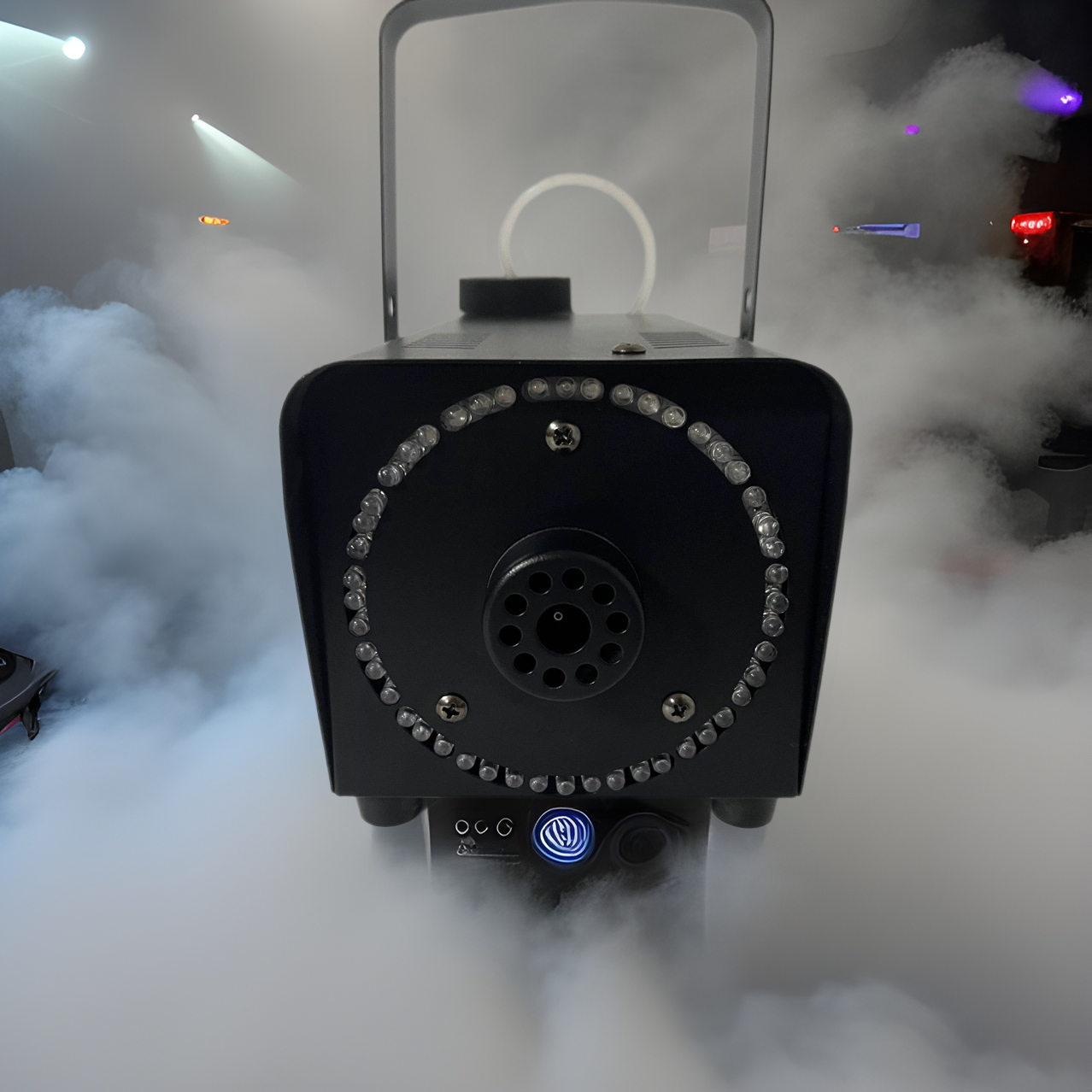 Water lamp smoke machine stage special effects smoke machine full color LED light color smoke 500W smoke machine