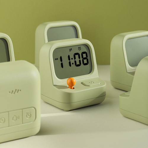 Kitchen countdown game console alarm clock simple operation simple timer children's learning time planning clock
