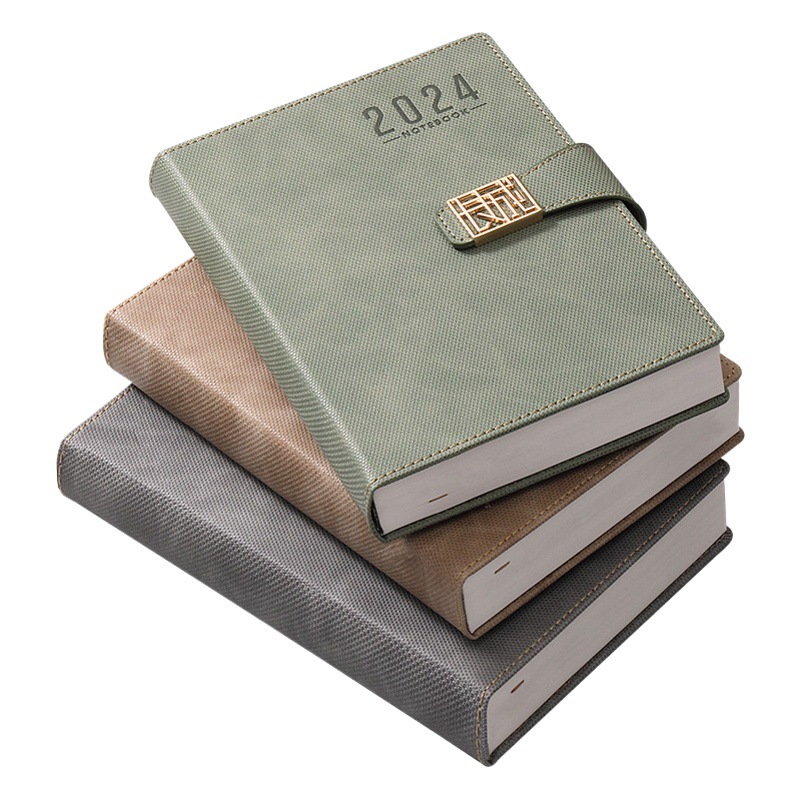 Cuaderno A5 personalizado de alto valor negocio de alto valor estuche duro libro de registro impresión LOGO diario al por mayor conjunto de caja de regalo