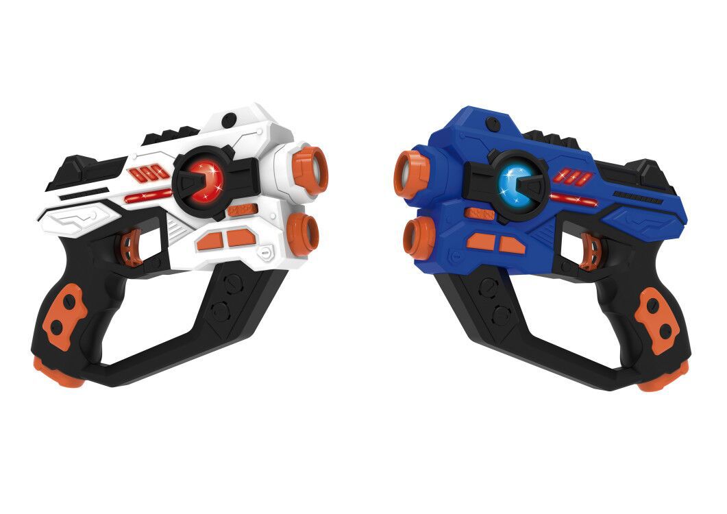 Proyección de inducción láser infrarroja eléctrica transfronteriza para niños, proyección de inducción de pistola láser interactiva CS en vivo, juguete