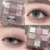 Transparent 9 -color 17#dunes gray powder