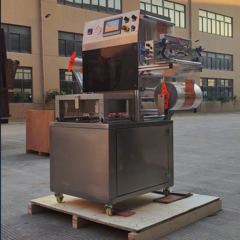 Caja de carne fría y fresca prefabricada, aire acondicionado, máquina de envasado al vacío de preservación fresca, máquina de sellado fresco de carga de patos cocinados con sabor marinado lleno de nitrógeno image 4