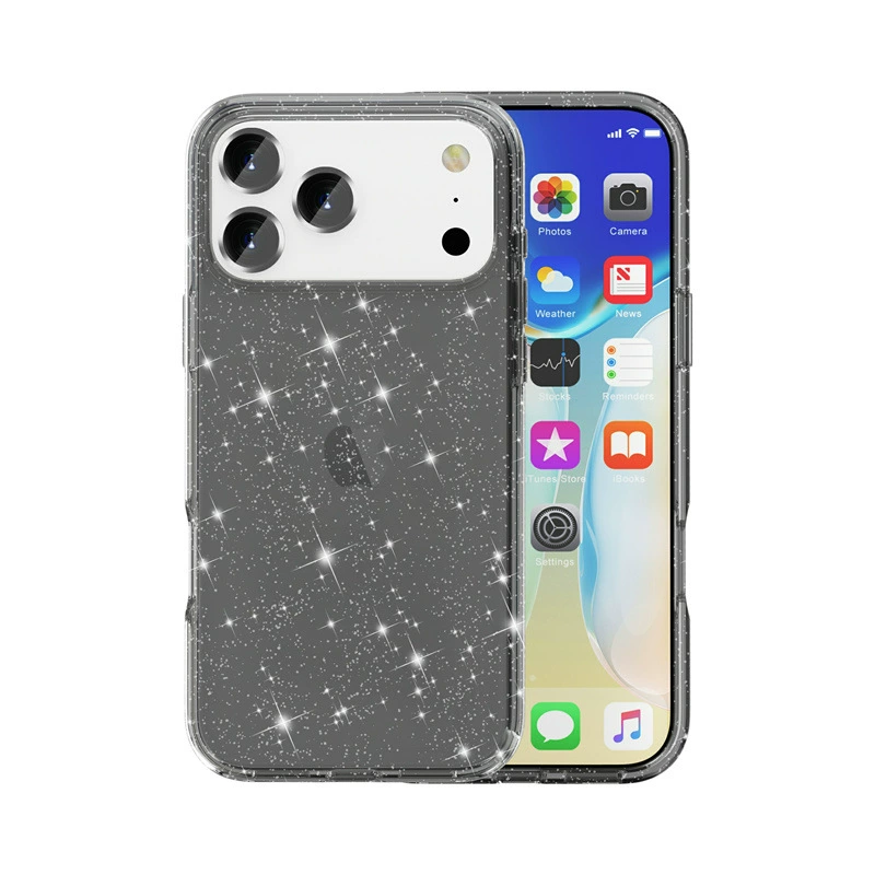 Чехол для Apple iPhone 17 Pro Max, звёздный блеск, усиленная толстая защита