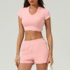 Sakura pink (shorts + short sleeves)