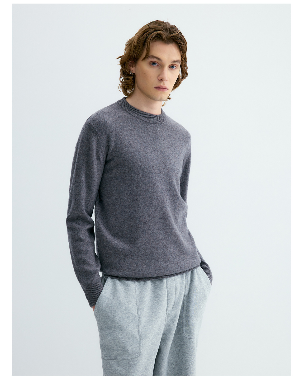 UNF Merino Wool Half-Turtleneck Sweater