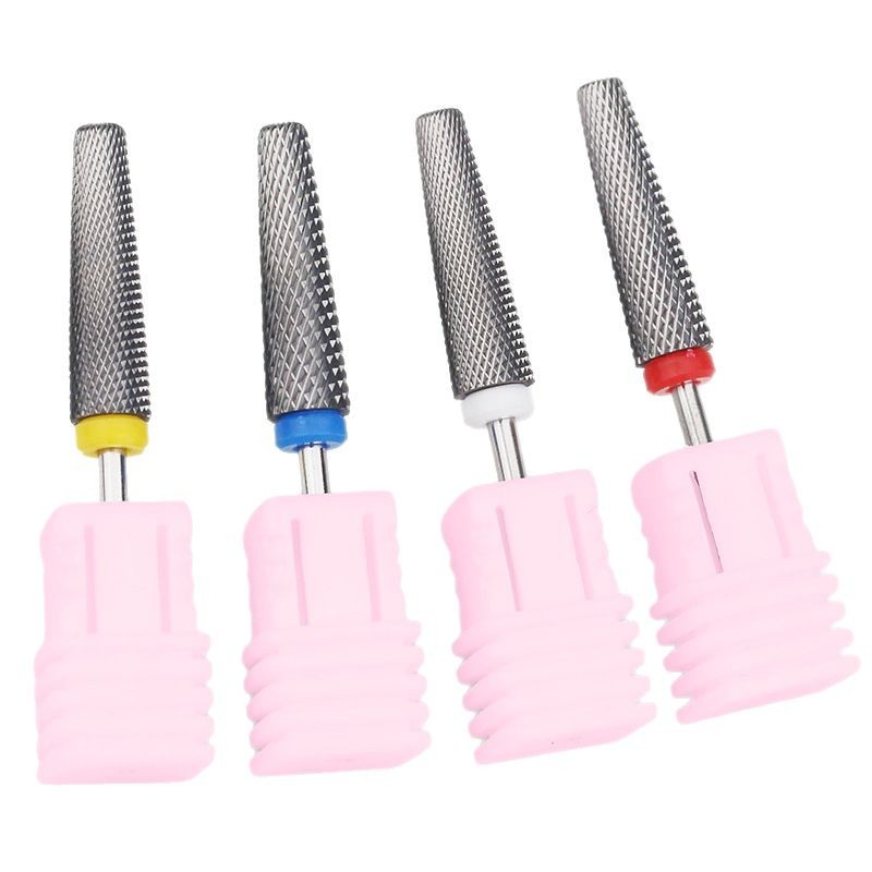 Alta calidad de tungsteno de acero bidireccional cabeza de molienda cónica de 24mm cabeza de molienda de uñas hacia adelante y hacia atrás cabeza de eliminación rápida de uñas