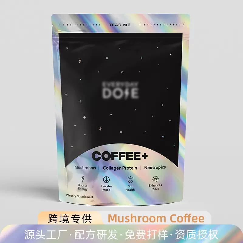 DOSE Mushroom Coffee 蘑菇咖啡猴头菇灵芝菌菇咖啡跨境外贸代工