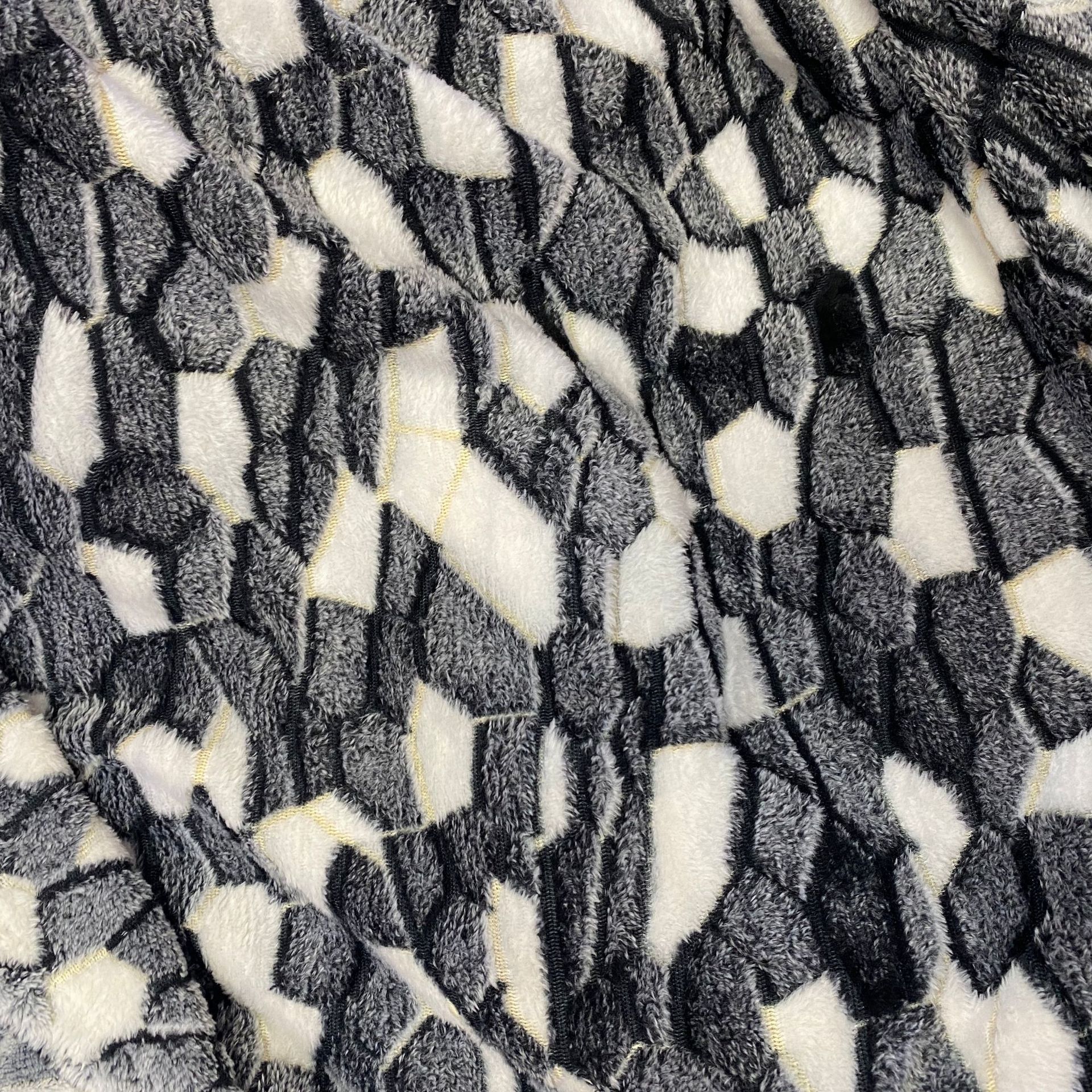 Doble cara impresión de franela punto estrellas rayas bicolores pijamas mantas tela de terciopelo Jo