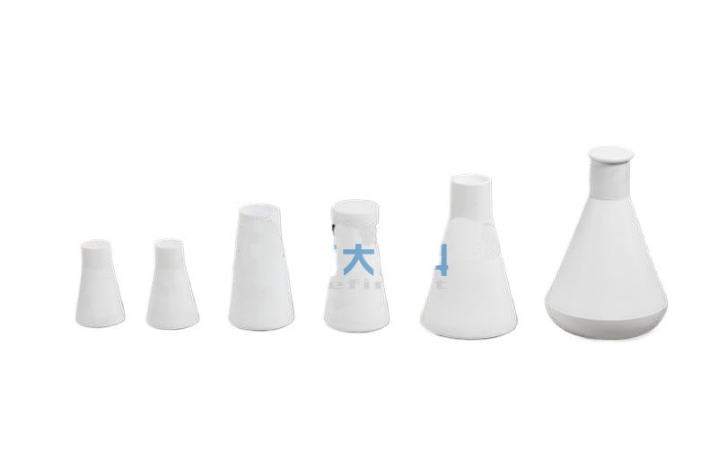 厂家50ml聚四氟乙烯三角烧瓶F4三角烧瓶耐腐蚀耐高低温