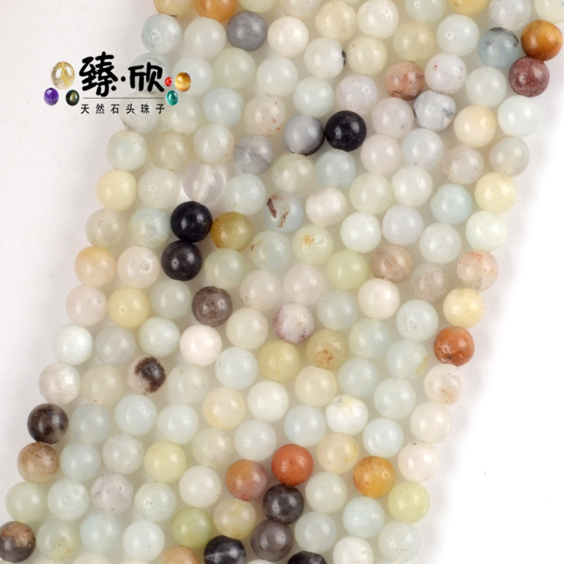 2mm3mm天然石小丸珠紫晶虎眼瑪瑙碧璽水晶散珠diyアクセサリー部品卸売り|undefined