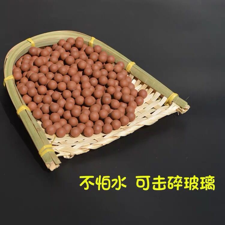 Tirachinas barro barro bomba con peso magnético 8 mm9mm10mmm canicas bola de barro cerámica súper dura