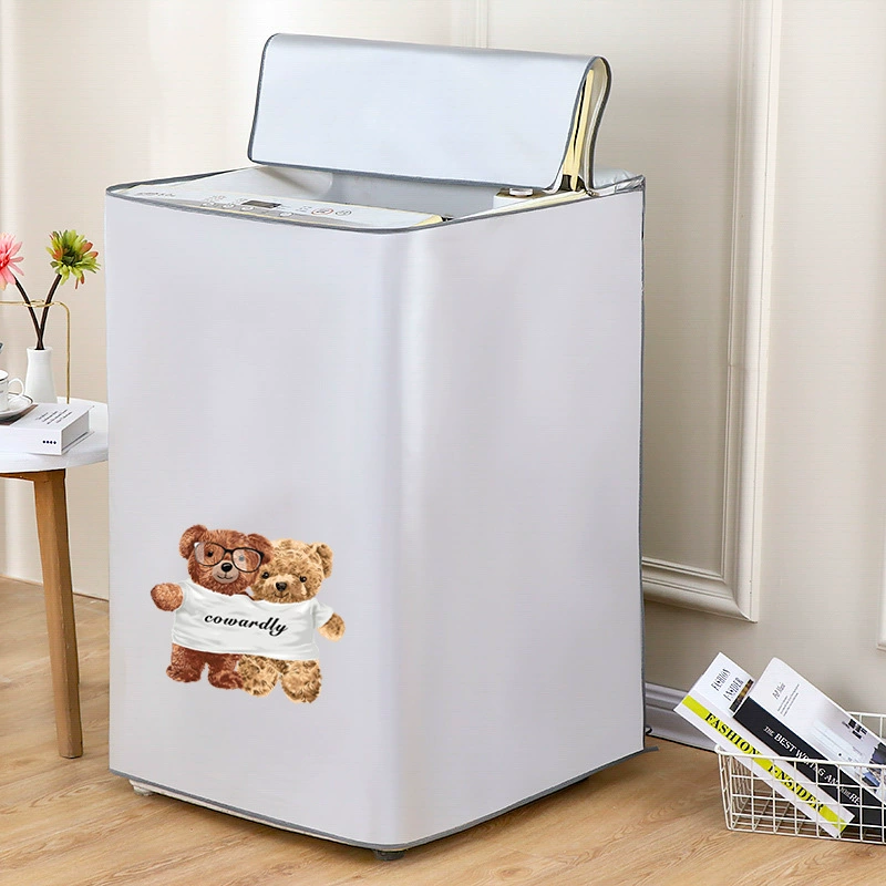 Protective dustproof dust cover for laundry for home use with zipper, custom-made