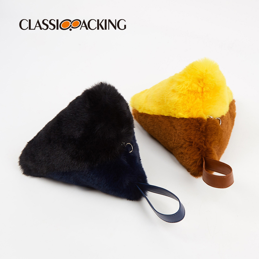 Bolsa de felpa de diseño de fábrica 2022 nueva moda de invierno bolso de lana de cordero personalizado todo-fósforo bolso de mujer portátil