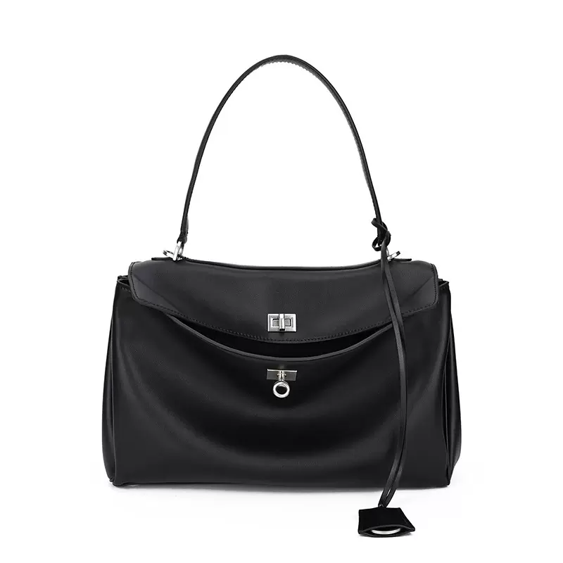 2025新款托特凯莉包真皮女包慵懒风手提包腋下包大容量斜挎单肩包