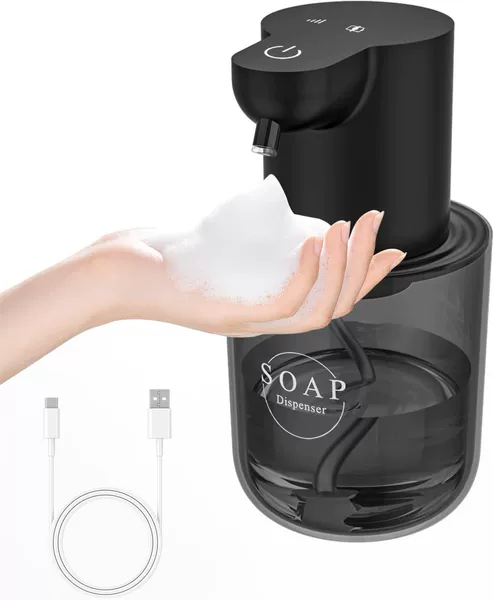 [Mid version] P3 black [4 gear adjustment + power display 400ml + 2025 new soap dispenser]
