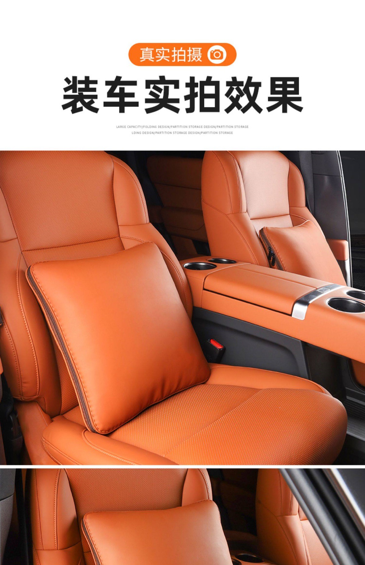 Ideal L6L7L8L9 Pillow Quilt Mega Car Accessories Car Lumbar Support Pillow Quilt Dual-Use Cushion Accessories